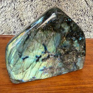 ❌ SOLD ❌ Polished Freeform Labradorite 3.6 lbs | 6.25” x 5.25”